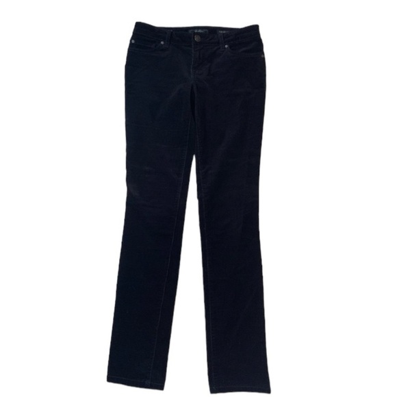 JESSICA SIMPSON Forever Skinny black cords corduroy pants size 28/6 - Picture 1 of 8